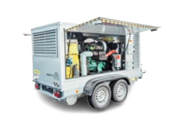 Mobile Hochdruck-Einheit